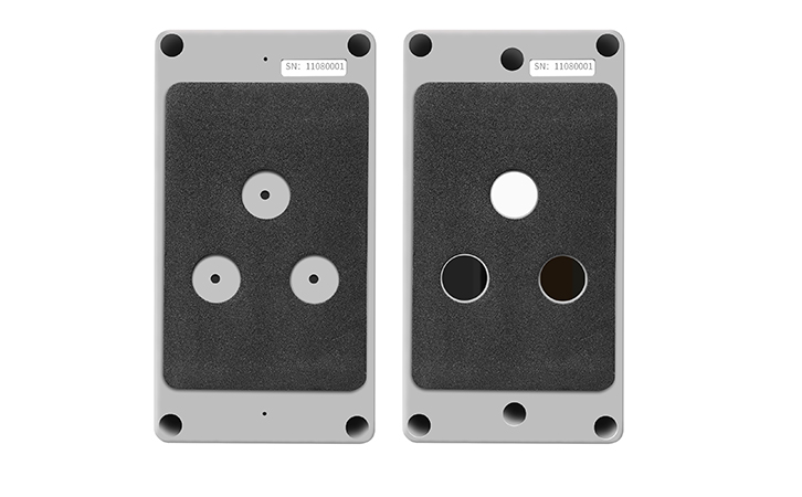 分體式太陽膜測試儀背面