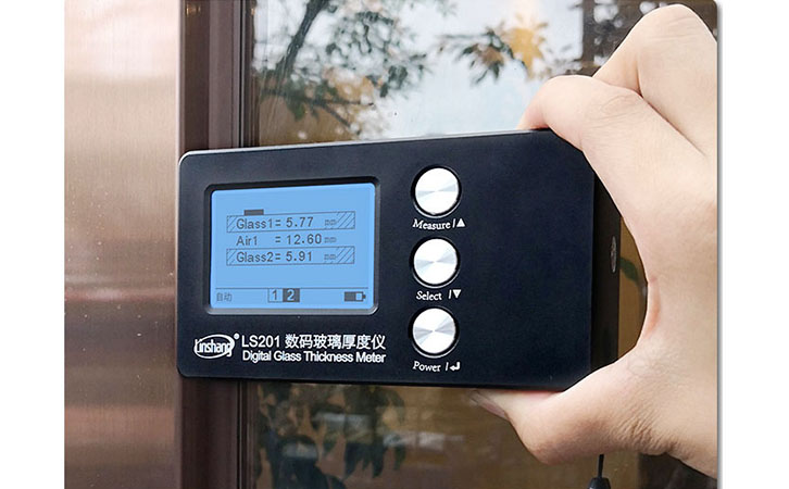 數(shù)碼玻璃厚度儀實(shí)測(cè)